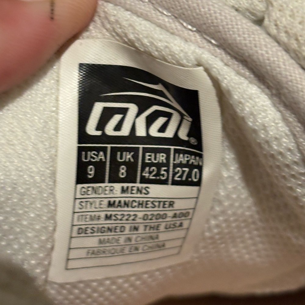 Lakai Manchester WHITE/GLOW IN THE DARK SUEDE Men’s Size 9 - Picture 10 of 10